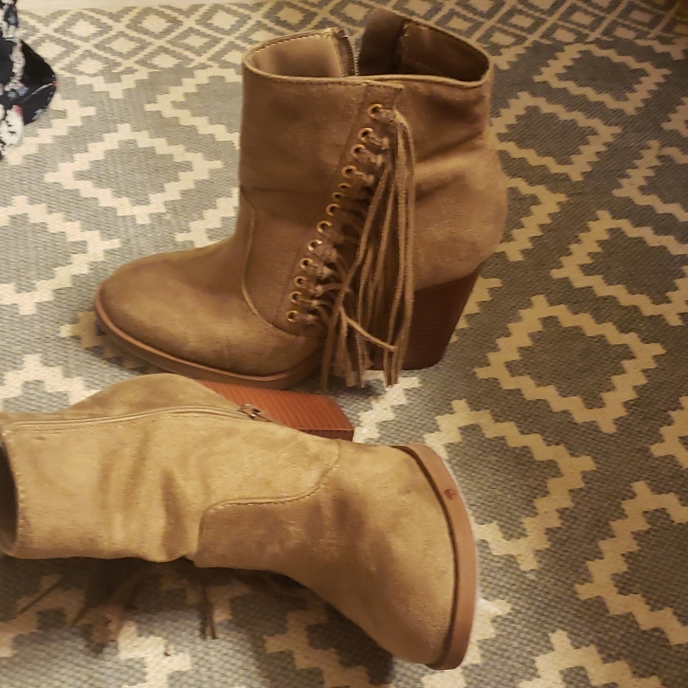 Fringe Booties
